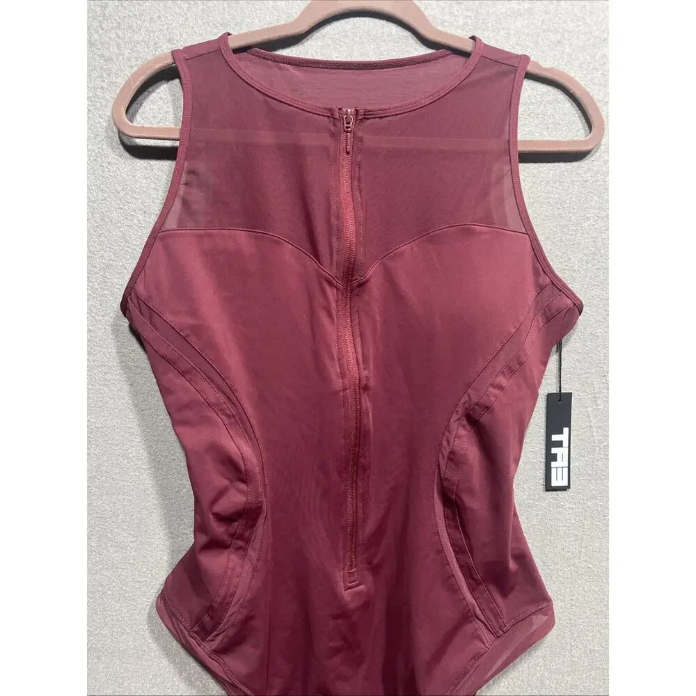 TA3 Surfy With Mesh Insert Dark Cherry Size 2X New - Picture 6 of 15